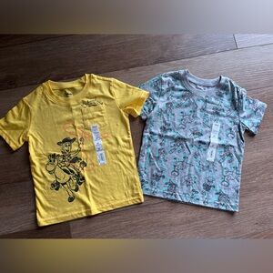 NWT toddler boy Disney Toy Story t-shirt bundle Size 3T